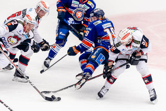 Malmö Redhawks Matias Lassen och Kim Rosdahl