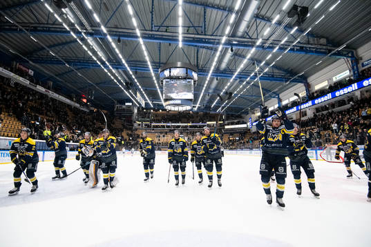 s spelare tackar supportrarna och jublar