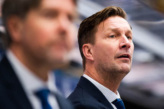 Färjestads tränare Johan Pennerborn