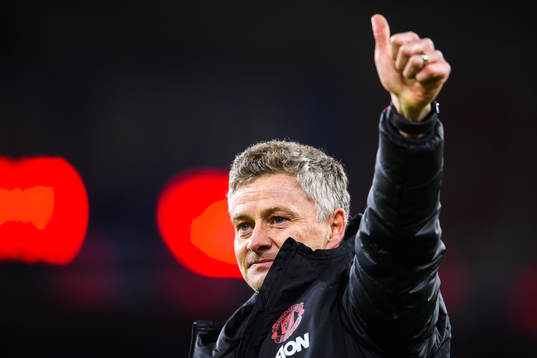 Ole Gunnar Solskjær, manager of Manchester United,