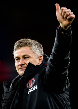 Ole Gunnar Solskjær, manager of Manhcester United,