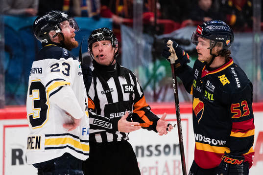 s Robin Figren och Djurgårdens Bobbo Petersson