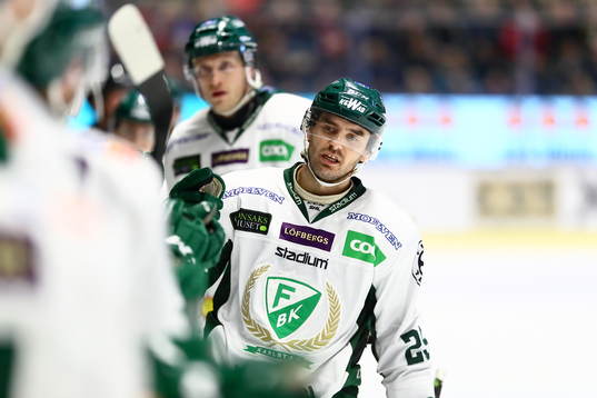 Färjestads Martin Johansson jublar