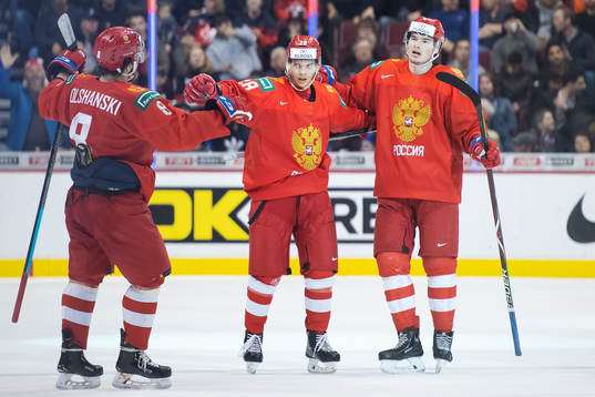 Saveli Olshanski, Grigori Denisenko and Alexander Alexeyev
