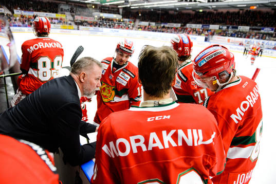 Moras tränare Mats Lusth