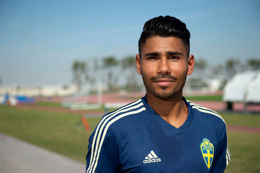 Sweden's Hosam Aiesh