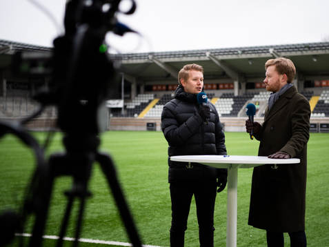 Göteborgs Postens reportrar Linus Pettersson Alexander