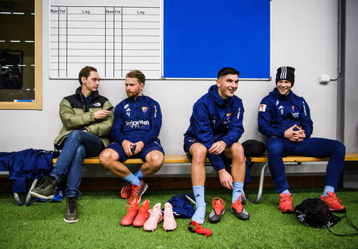 Jacob Une Larsson , Besard Sabovic och Jesper Karlström