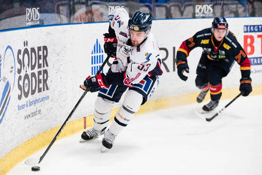 Linköpings Eddie Larsson och Djurgårdens Jonathan