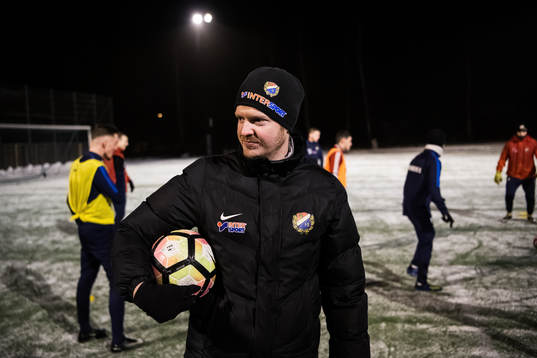 Tränare Joel Sjöqvist