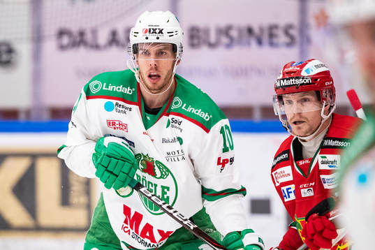 Rögles Matt Carey och Moras Adam Massuhr