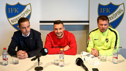 IFK Norrköpings nyförvärv Sead Haksabanovic, mellan