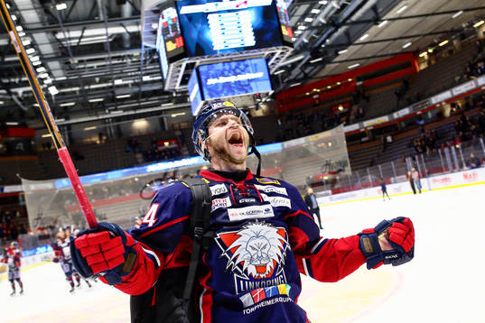 Linköpings Jimmy Andersson jublar