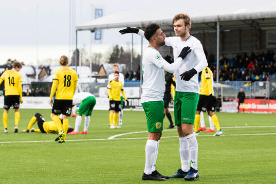 Hammarbys Imad Khalili jublar