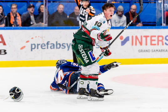 Frölunda Gustav Lindström blir utvisad