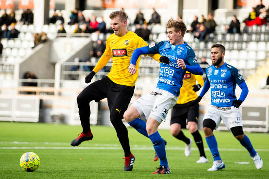 Häckens Juhani Ojala och Norrbys Didric Andersson