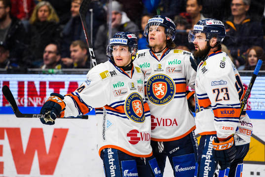 Växjös Niclas Burström, Dominik Bokk och Roman Horak