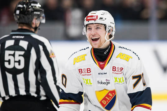 Djurgårdens Marcus Davidsson jublar