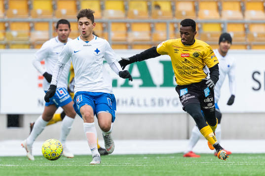 IFK Norrköpings Hussin Al-Thalimi och Elfsborgs Awil Hassan