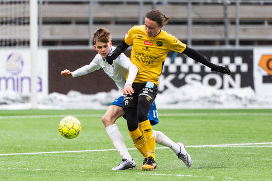 Elfsborgs Kevin Strand och IFK Norrköpings Simon