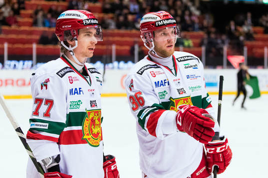 Moras Michael Keränen och Jonathan Carlsson