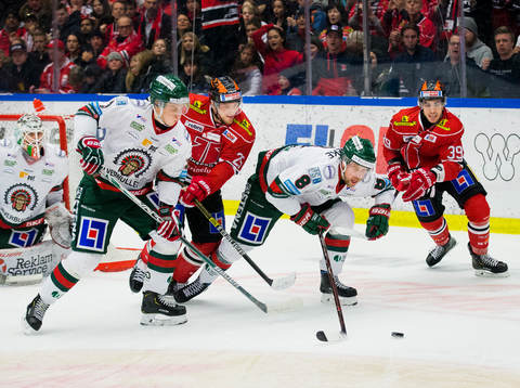 Örebros Anton Hedman och Frölundas Viktor Ekbom