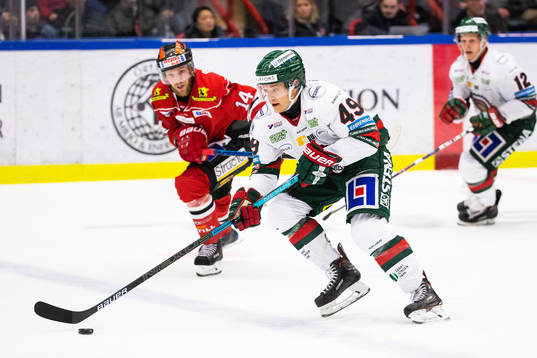 Frölundas Rhett Rakshani och Örebros Tom Wandell