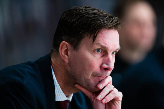 Färjestads tränare Johan Pennerborn