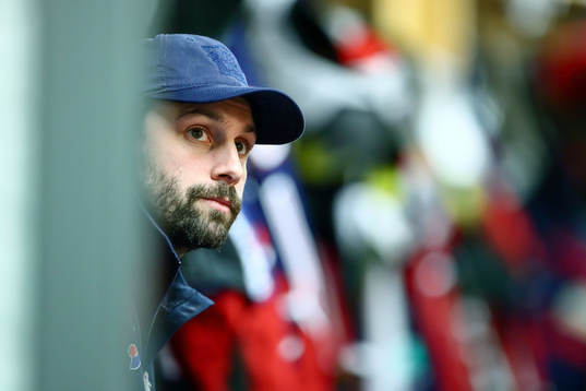 Linköpings Daniel Olsson-Trkulja före ishockeymatchen i