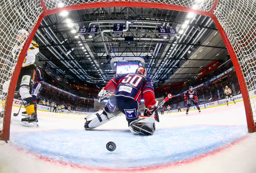 Mål 0-2 av Skellefteås Albin Eriksson förbi Linköpings