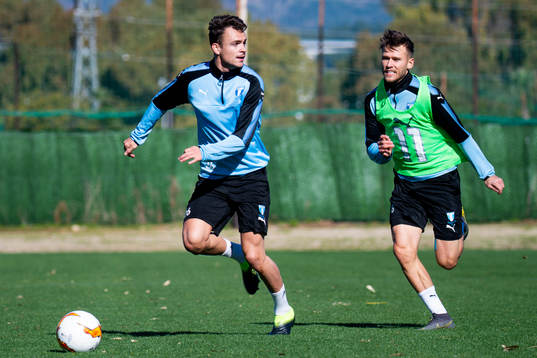 Andreas Vindheim och Arnor Traustason