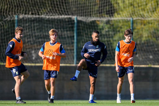 Erik Gunnarsson, Victor Olofsson, Junes Barny och Rasmus