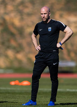 Tränare Henrik Rydström