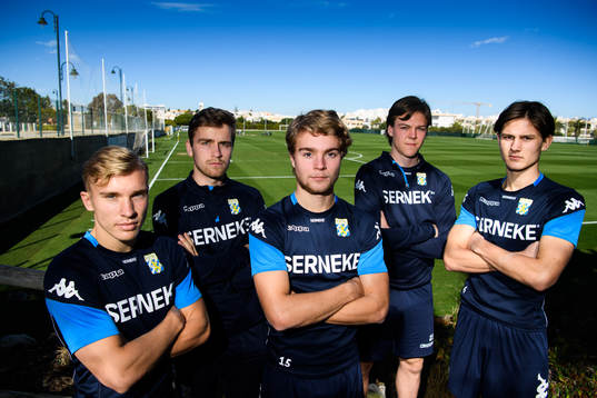 Edvin Dahlqvist, Erik Gunnarsson, Victor Olofsson, Emil