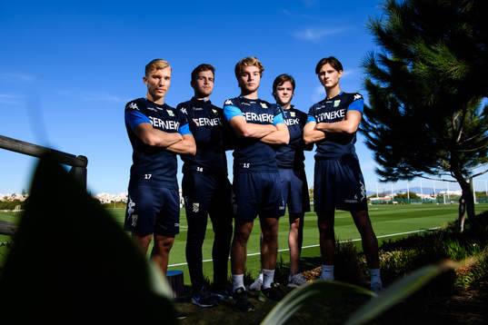 Edvin Dahlqvist, Erik Gunnarsson, Victor Olofsson, Emil