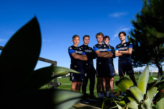 Edvin Dahlqvist, Erik Gunnarsson, Victor Olofsson, Emil