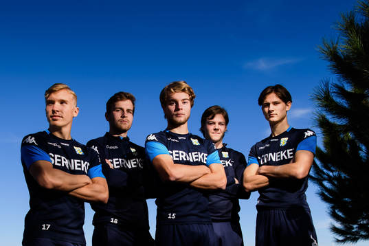 Edvin Dahlqvist, Erik Gunnarsson, Victor Olofsson, Emil