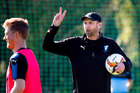 Assisterande tränare Andreas Georgson