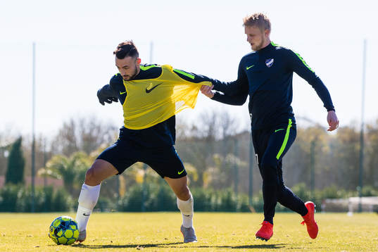Sead Haksabanovic och Kalle Holmberg