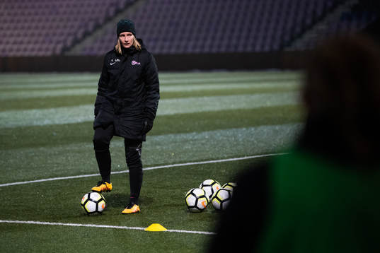 Tränare Kajsa Tornfalk