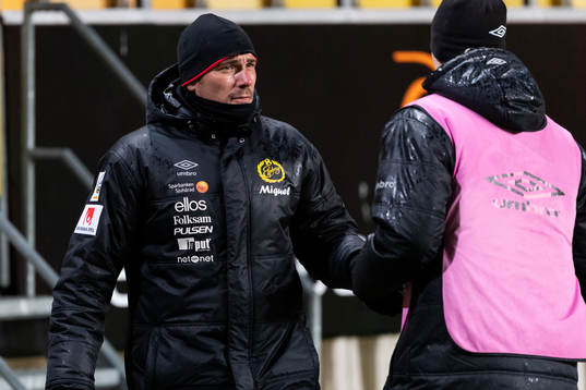 Elfsborgs assisterande manager Miguel Beas