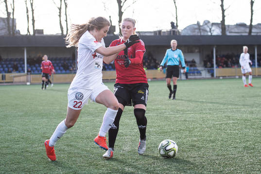 Rosengårds Fiona Brown och Limhamn Bunkeflos Beatrice