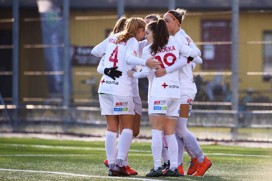 Rosengårds Sanne Troelsgaard Nielsen jublar