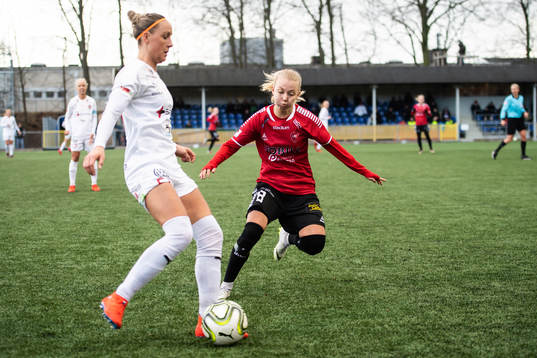 Rosengårds Sanne Troelsgaard Nielsen och Limhamn Bunkeflos