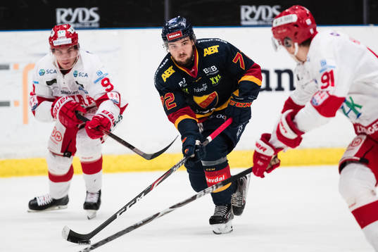 Timrås Rickard Palmberg och Filip Hållander försvarar