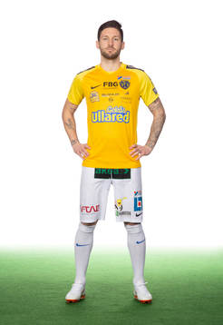 Falkenbergs Tibor Brink Joza poserar för ett porträtt den 12 februari 2019 i Falkenberg.