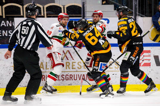 Skellefteås Jonathan Pudas och Johan Alm