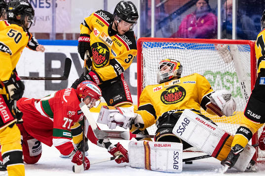 Luleås Oscar Engsund och Moras Michael Keränen och