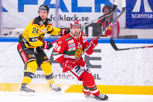 Luleås Johan Harju och Moras Oskar Svanlund