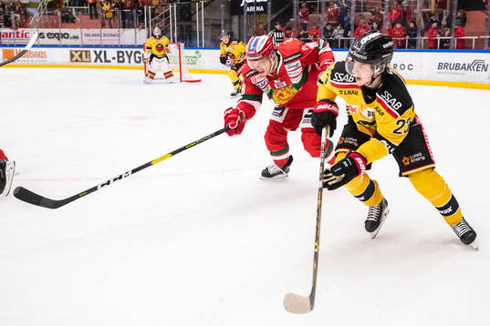 Moras Emil Aronsson och Luleås Jesper Sellgren